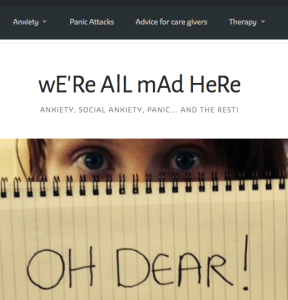 social anxiety blog