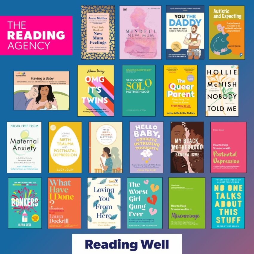 Selection of books for reading well
